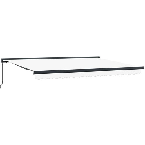 VidaXL Tenda Bijelo 4 &amp;times; 3 m Platno i Aluminij Slike