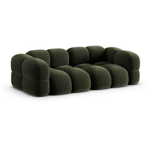 Cosmopolitan Design Zelena žametna sedežna garnitura 250 cm Loretto &amp;ndash; Slike