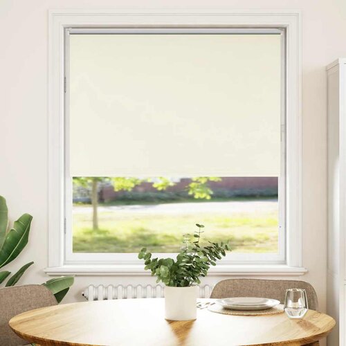 vidaXL Rolo zavjesa prljavobijeli 90x130 cm Širina tkanine 85,7 cm Cijene