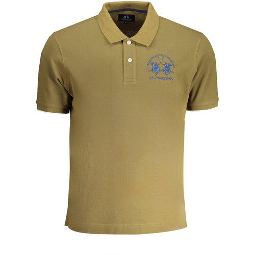 La Martina MEN&amp;amp;#39;S GREEN SHORT-SLEEVED POLO SHIRT Slike