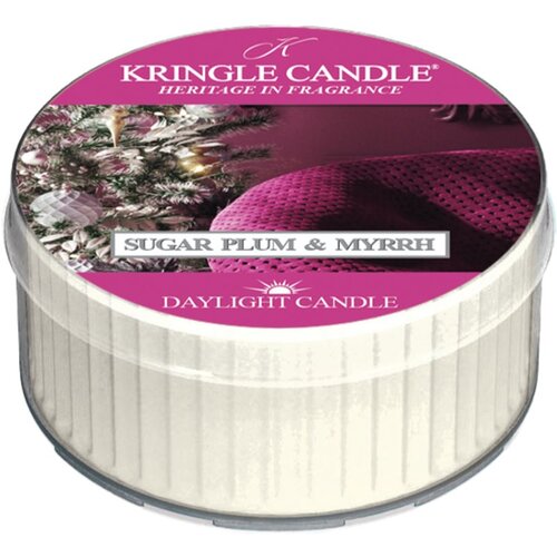 Kringle Candle Sugar Plum & Myrrh Daylight mirisna svijeća 42 g Cijene