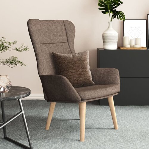 The Living Store Stol za sproščanje taupe blago - Stol Za Sproščanje, (21485323) Cene