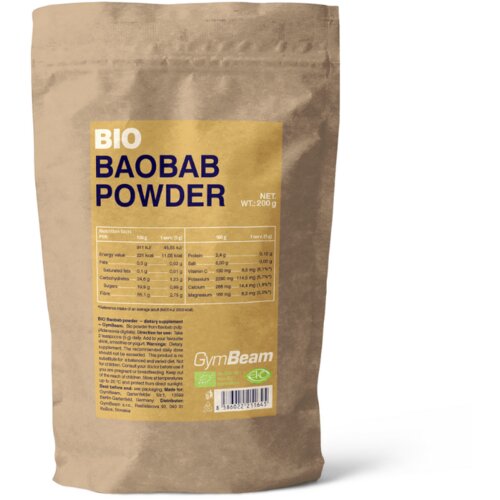 GymBeam bio baobab u prahu 200 g Cene