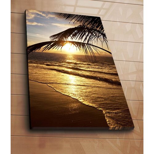 WALLXPERT Dekorativna slika na platnu, 70x100cm, &Scaron;areno Cijene