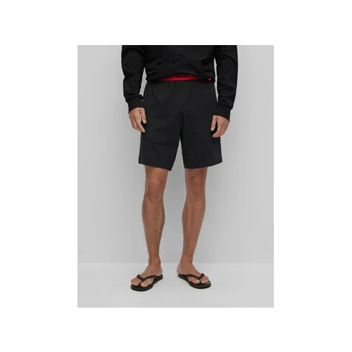 Hugo Kratke hlače pižama 50480590 Črna Regular Fit