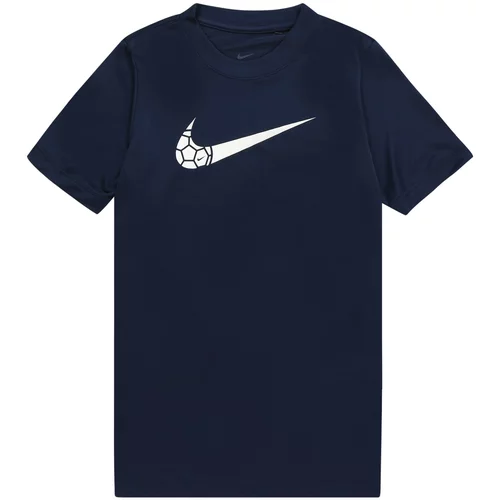 Nike Tehnička sportska majica morsko plava / crna / bijela