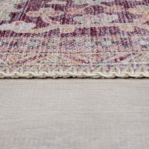 Flair Rugs Svetlo rdeč pralen tekač iz me&amp;scaron;anice recikliranih vlaken 60x230 cm Windsor &amp;ndash; Slike