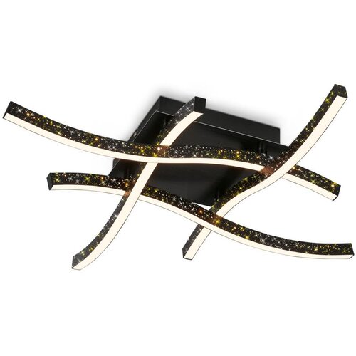 BRILO led plafonski luster rey 4xLED/6W/230V crna Cene