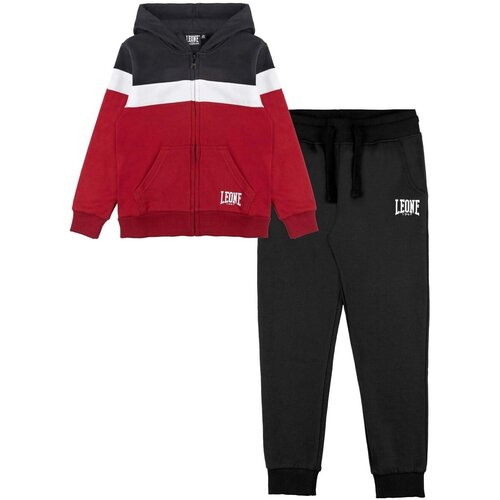 Leone 1947 Trenirka komplet Boy Tracksuits Full Zip Color Block Črna Cene