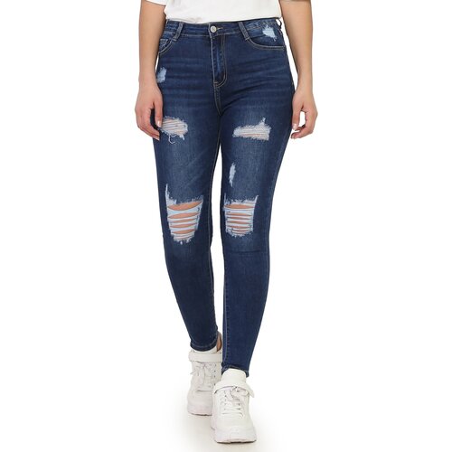 La Modeuse Jeans 18030_P49586 Modra Slike