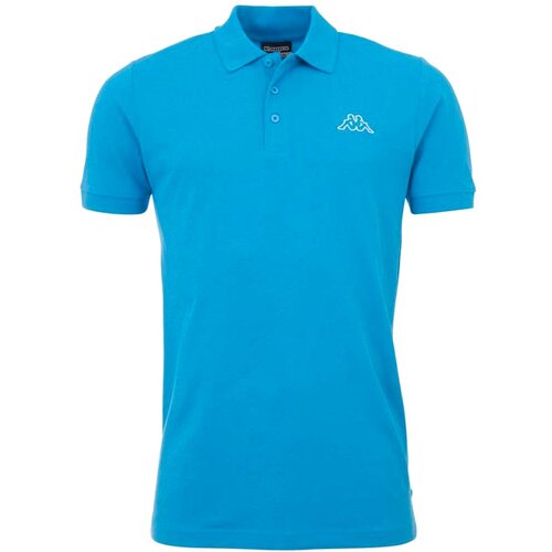 Kappa Majice s kratkimi rokavi Peleot Polo Modra Slike