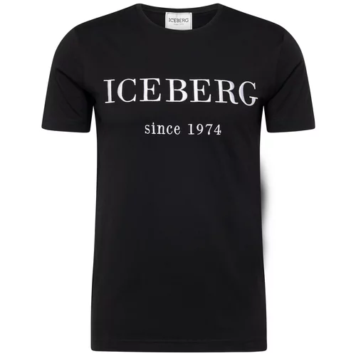 Iceberg Majica črna / bela