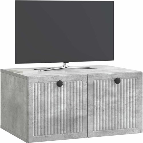  ormar za zid Zidne Betonska siva 59,5 x 41 x 30 cm Slike