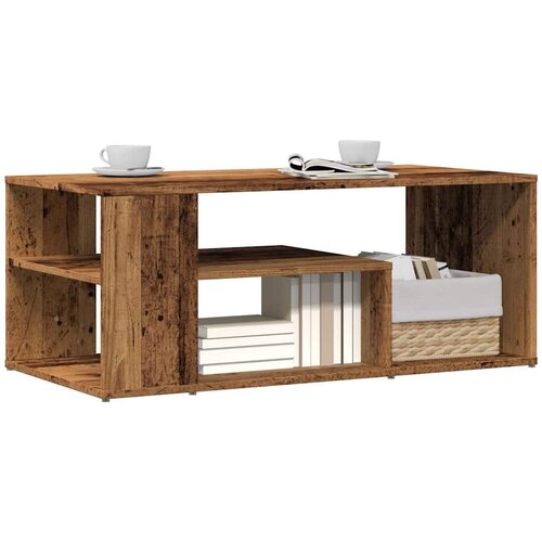 VidaXL Stol za kavu staro drvo 100x50x40 cm konstruirano drvo Slike