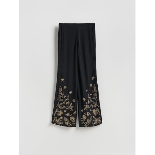Reserved LADIES` TROUSERS - crno Cijene