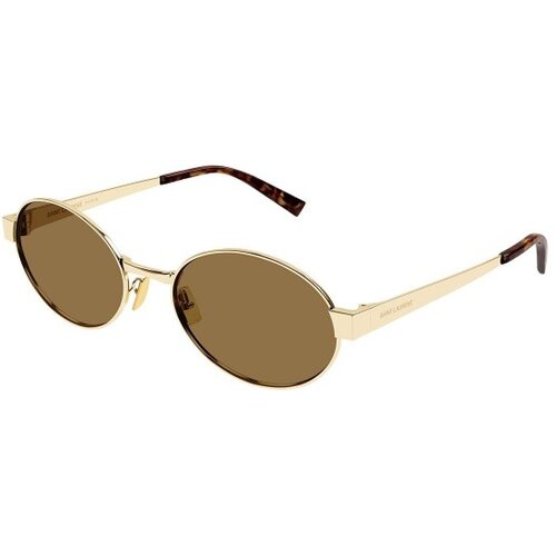 Saint Laurent SL692 004 ONE SIZE (55) Zlata/Rjava Cene