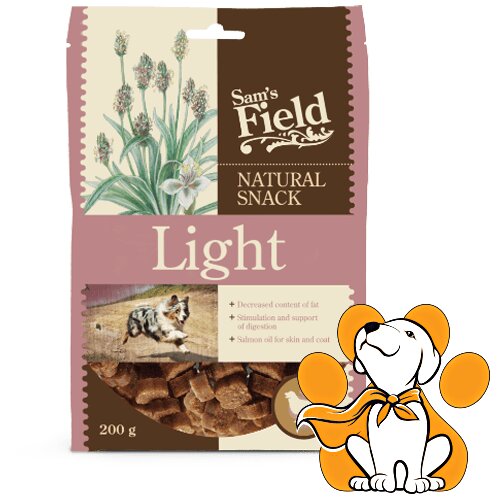 Sam's Field Natural Snack Light 200g,Poslastice Za Stimulaciju i Podršku Probave Cene