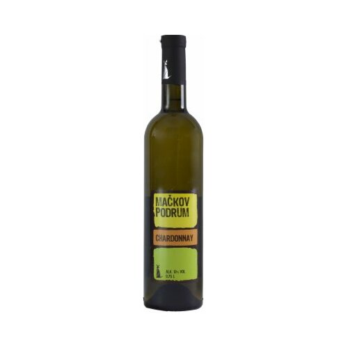 Mačkov Podrum chardonnay belo vino 750ml staklo Slike