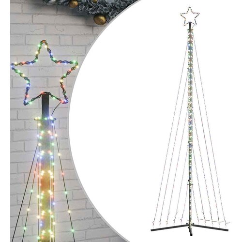  LED božićno drvce 495 LED &amp;scaron;arenih 300,5 cm Slike