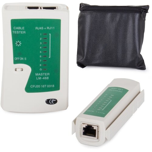 UTP tester omrežnih kablov RJ45 RJ11 + torbica Slike
