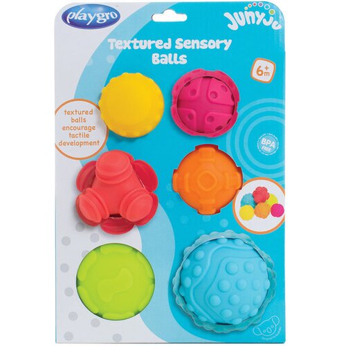 Playgro Žogice teksturirane 6 kos Cene