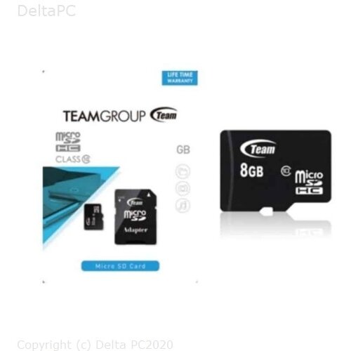 Memorijska kartica micro SDHC Team Group 8GB klasa 10 Cijene