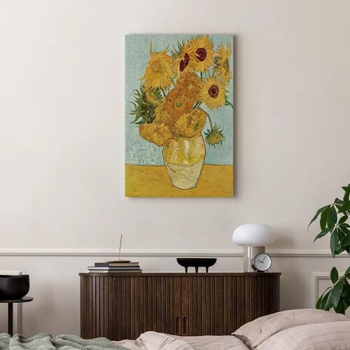  Slika - Vincent van Gogh – Still Life: A Vase With Twelve Sunflowers III 40x60 Standard Cene