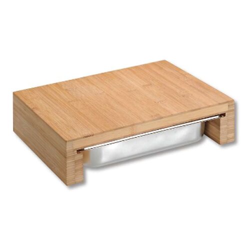  Daska za sečenje sa inox posudom 37,5x27,5x9,5 cm kesper KSP58354 Cene