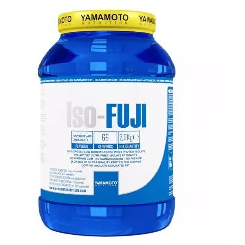 Yamamoto nutrition iso-fuji &amp;ndash; izolat proteina surutke visoke čistoće - vanila 2kg Slike