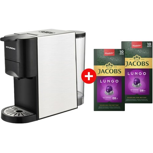 Hyundai Aparat za kafu 2u1 HY-513K + 2x Jacobs Kapsule Espresso Lungo 8 Cene