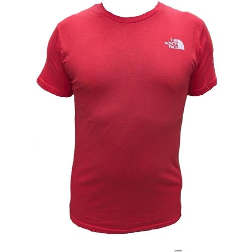 The North Face Majice s kratkimi rokavi NF0A2TX256P1 Rdeča Cene