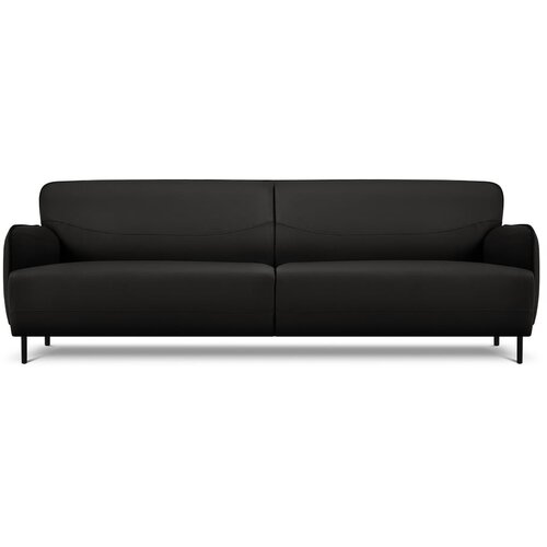 Windsor & Co Sofas Črna usnjena sedežna garnitura Neso, 235 x 90 cm Cene
