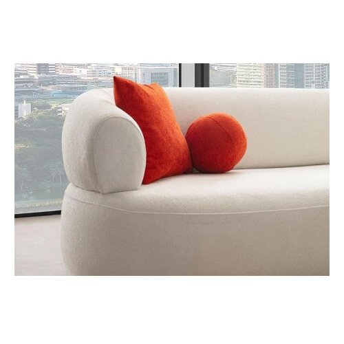 Atelier Del Sofa Ugaona garnitura Roma desna, 270 cm, bijela Slike