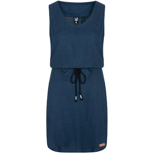 LOAP Women&amp;#039;s dress NECLA Dark blue Slike