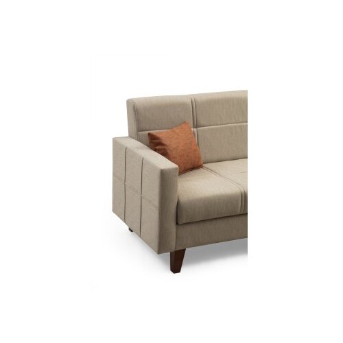 Atelier Del Sofa Ugaona garnitura Polya 216x86x130cm Bež Slike