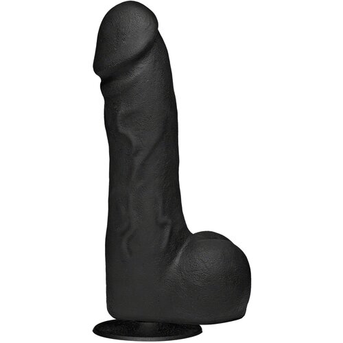 Doc Johnson Merci The Perfect Cock Dual Density UltraSKYN Vac-U-Lock 7.5 Inch 19cm Black Cene