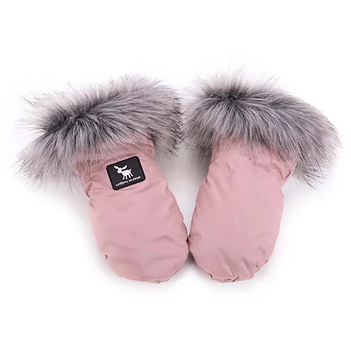 CottonMoose rokavice za voziček yucon pink