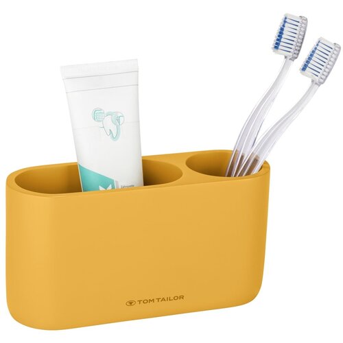 Wenko Senf žuta ča&amp;scaron;a za četkice za zube od polyresina Tom Tailor T-Color Bath &amp;ndash; Slike