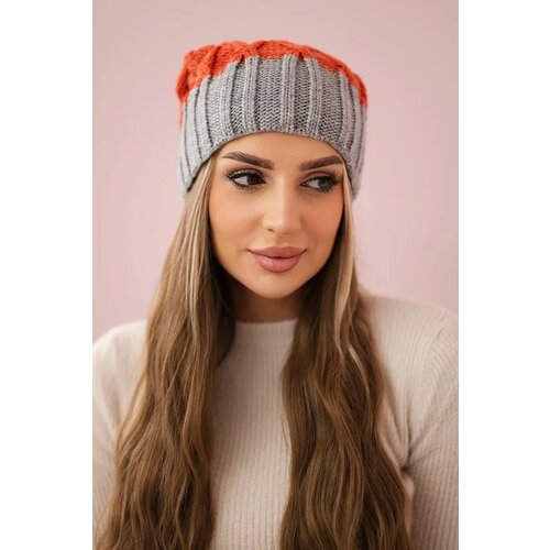 Kesi Cap with fleece Milano K203 foxy+gray Cijene