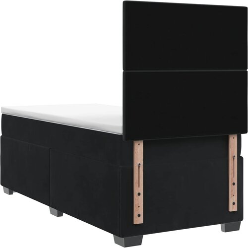  Boxspring krevet s madracem Crna 80 x 200 cm Bar&amp;scaron;un Slike