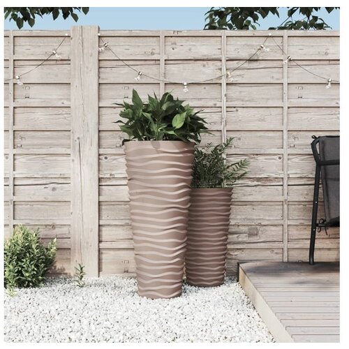 vidaXL Korito z odstranljivo notranjostjo mocha 18/45 L PP r Cene