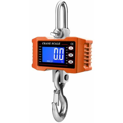 INF 2000kg Digitalna Žerjavna Tehtnica - Težka Viseča Tehtnica z LCD Zaslonom Orange, (5000137253) Cene