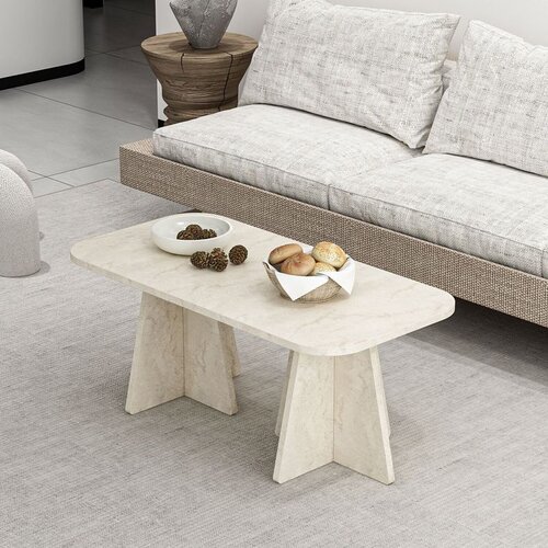 Hanah home klub sto Mantar 18700, 90 cm, travertin Cene