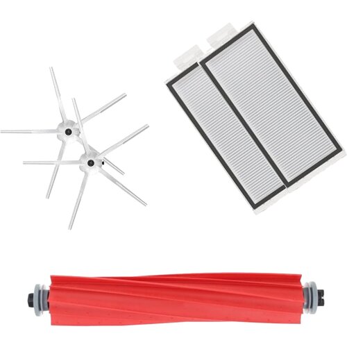 Prime Mega-pack z belimi stranskimi krtačkami za Roborock Q5, Q5 Max, Q7, Q7 Max, (21895386) Slike