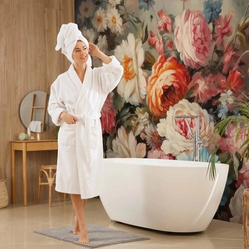  Foto tapeta - The scent of garden flowers 500x350 Slike