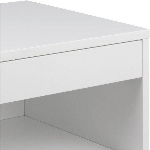  Cholet viseći noćni ormarić 1 fioka 50x35x24 cm beli Slike