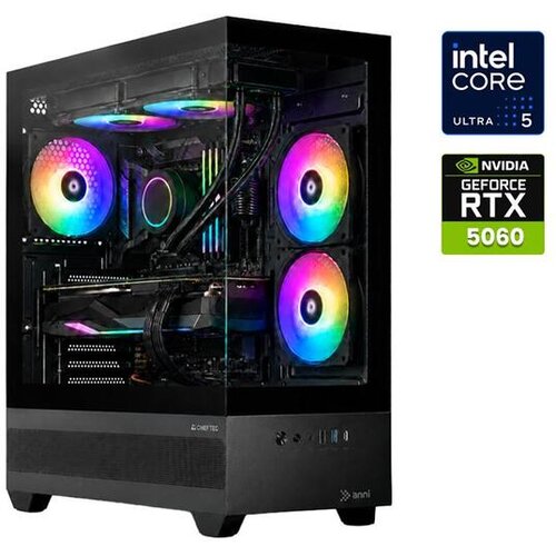 ANNI gaming namizni računalnik Ultra 5 225F/16GB/1TB SSD/RTX 5060 Cene