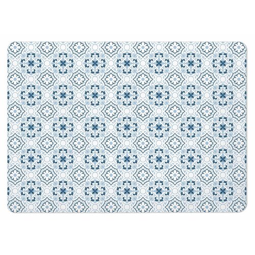 Douceur d int&amp;eacute;rieur Bela/modra kopalni&amp;scaron;ka preproga iz diatomejske zemlje 50x70 cm Atlanta &amp;ndash; Slike