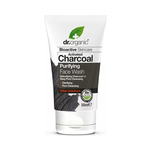 Dr. Organic Activated Charcoal Face Wash - 50 ml
