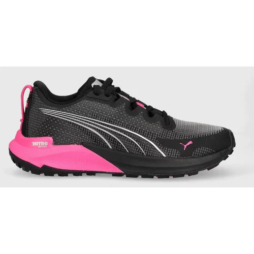 Puma Tekaški čevlji Fast-Trac Nitro črna barva